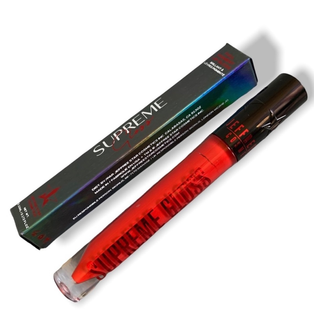 JEFFREE STAR COSMETICS Supreme Gloss Mystery Shade/Devil Horn Label NIB